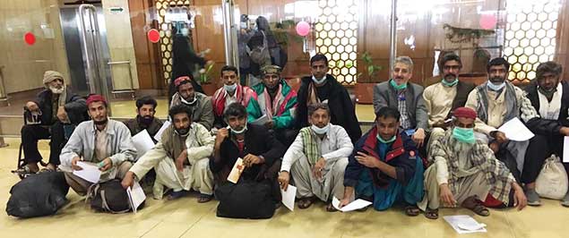 آزادی ۱۷ ملوان ایرانی از زندان کراچی پاکستان